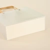 In-stock pp transparent frosted handbag, fashionable clothing shopping PP gift bag, cosmetic souvenir packaging bag Application Scenario